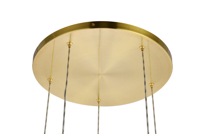 LED Pendant<br /><span style="color:#4AB0CE;">Entrega: 4-10 dias en USA</span><br /><span style="color:#4AB0CE;font-size:60%;">PREGUNTE POR ENTREGA EN PANAMA</span><br />Collection: Hana<br />Finish: Gold