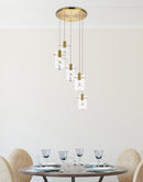 Elegant Lighting - 5202D19G - LED Pendant - Hana - Gold