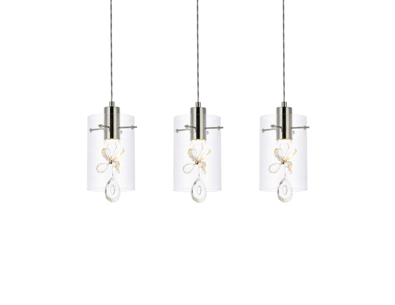 LED Pendant<br /><span style="color:#4AB0CE;">Entrega: 4-10 dias en USA</span><br /><span style="color:#4AB0CE;font-size:60%;">PREGUNTE POR ENTREGA EN PANAMA</span><br />Collection: Hana<br />Finish: Chrome