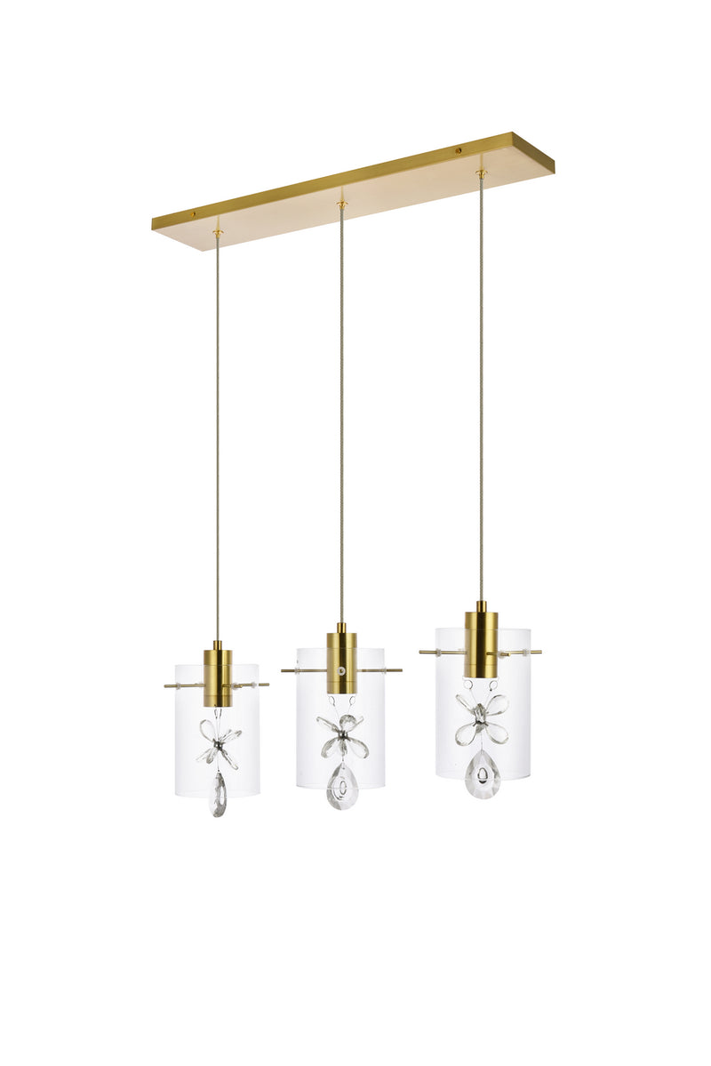 LED Pendant<br /><span style="color:#4AB0CE;">Entrega: 4-10 dias en USA</span><br /><span style="color:#4AB0CE;font-size:60%;">PREGUNTE POR ENTREGA EN PANAMA</span><br />Collection: Hana<br />Finish: Gold