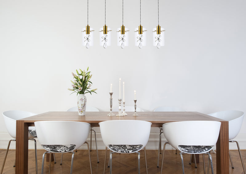 LED Pendant<br /><span style="color:#4AB0CE;">Entrega: 4-10 dias en USA</span><br /><span style="color:#4AB0CE;font-size:60%;">PREGUNTE POR ENTREGA EN PANAMA</span><br />Collection: Hana<br />Finish: Gold