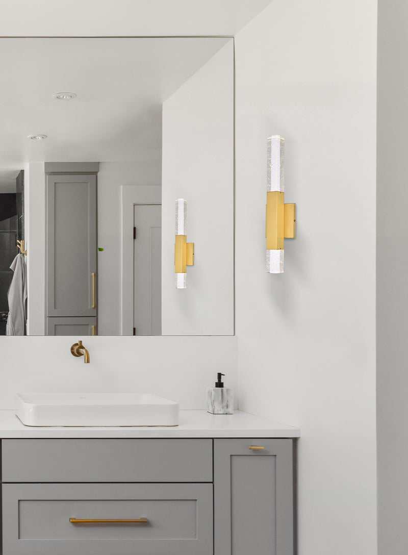 Elegant Lighting - 5203W5G - LED Wall Sconce - Ruelle - Gold