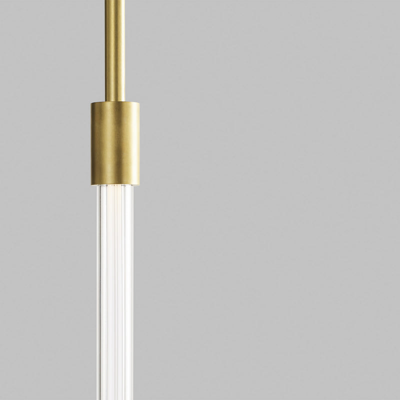 Visual Comfort Modern - 700TDPHB21NB-LED927 - LED Pendant - Phobos - Natural Brass