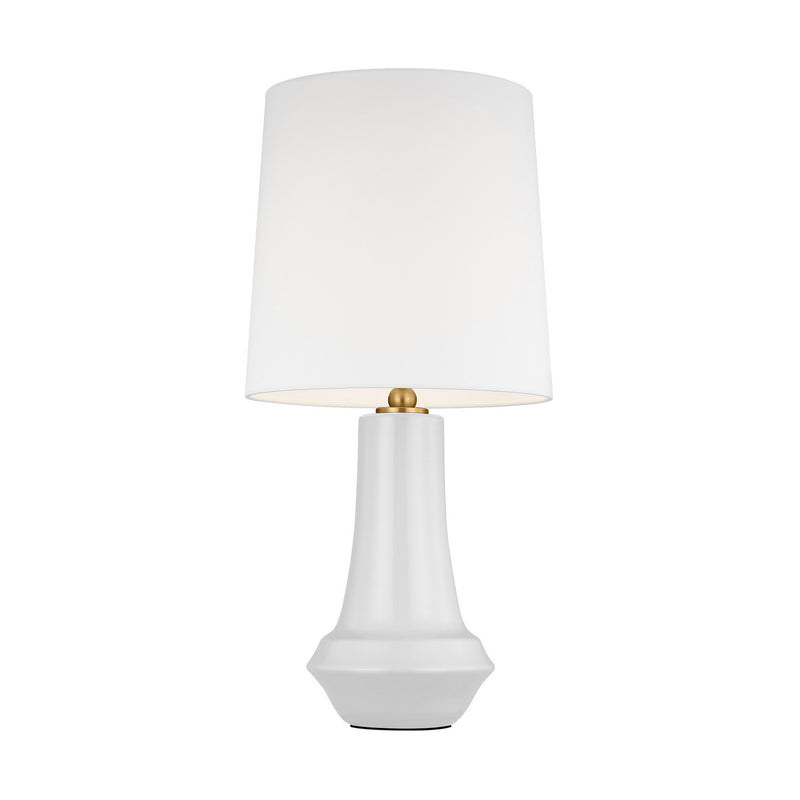 LED Table Lamp<br /><span style="color:#4AB0CE;">Entrega: 4-10 dias en USA</span><br /><span style="color:#4AB0CE;font-size:60%;">PREGUNTE POR ENTREGA EN PANAMA</span><br />Collection: Jenna<br />Finish: New White